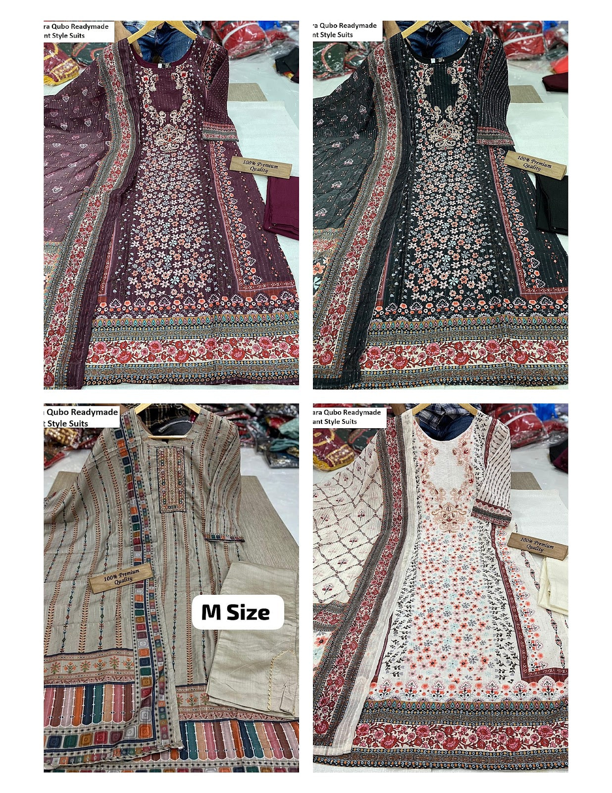 Zara Qubo Muslin Readymade Pant Style Suits