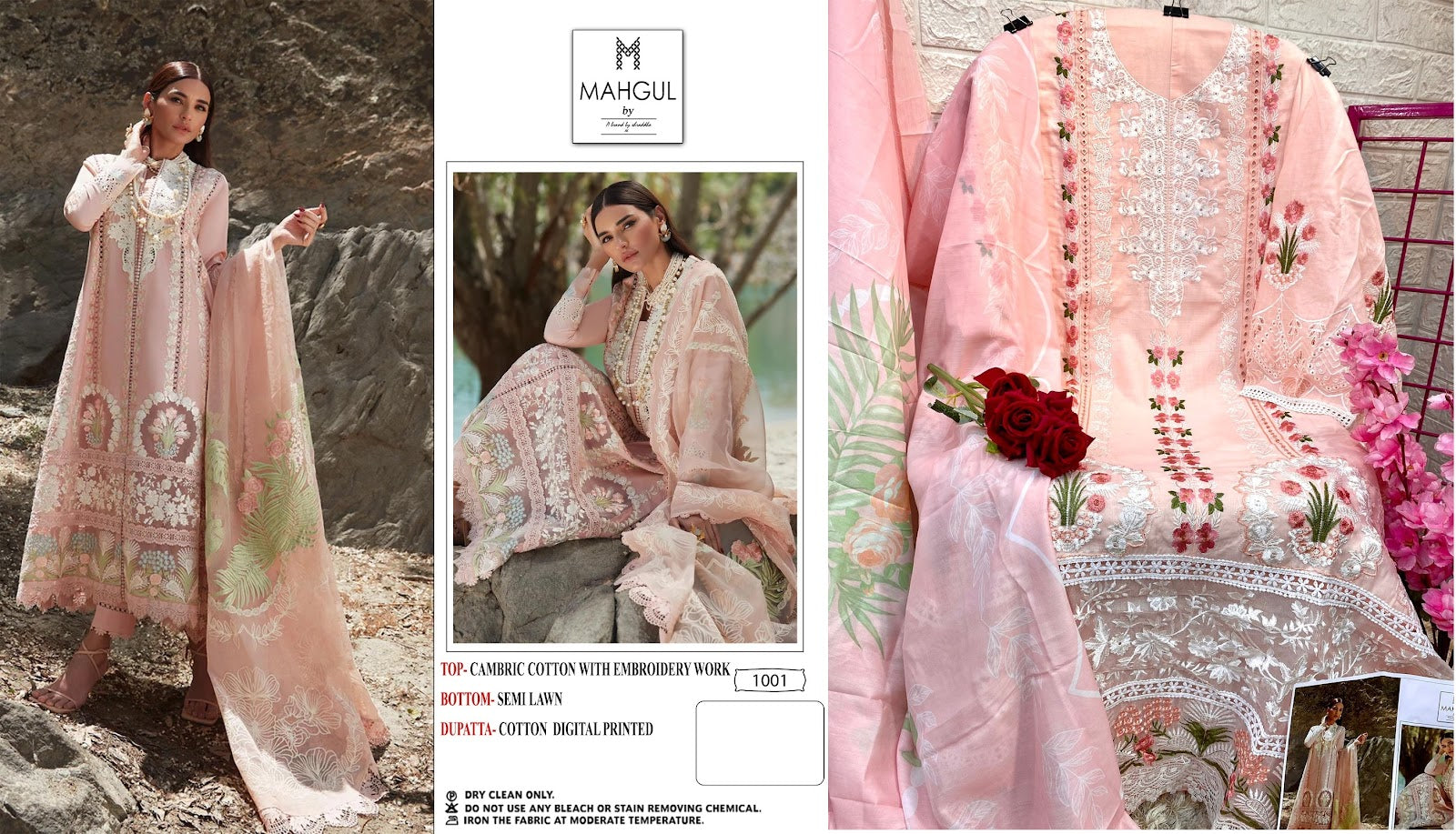 1001-1003 Mahgul Cotton Pakistani Salwar Suits