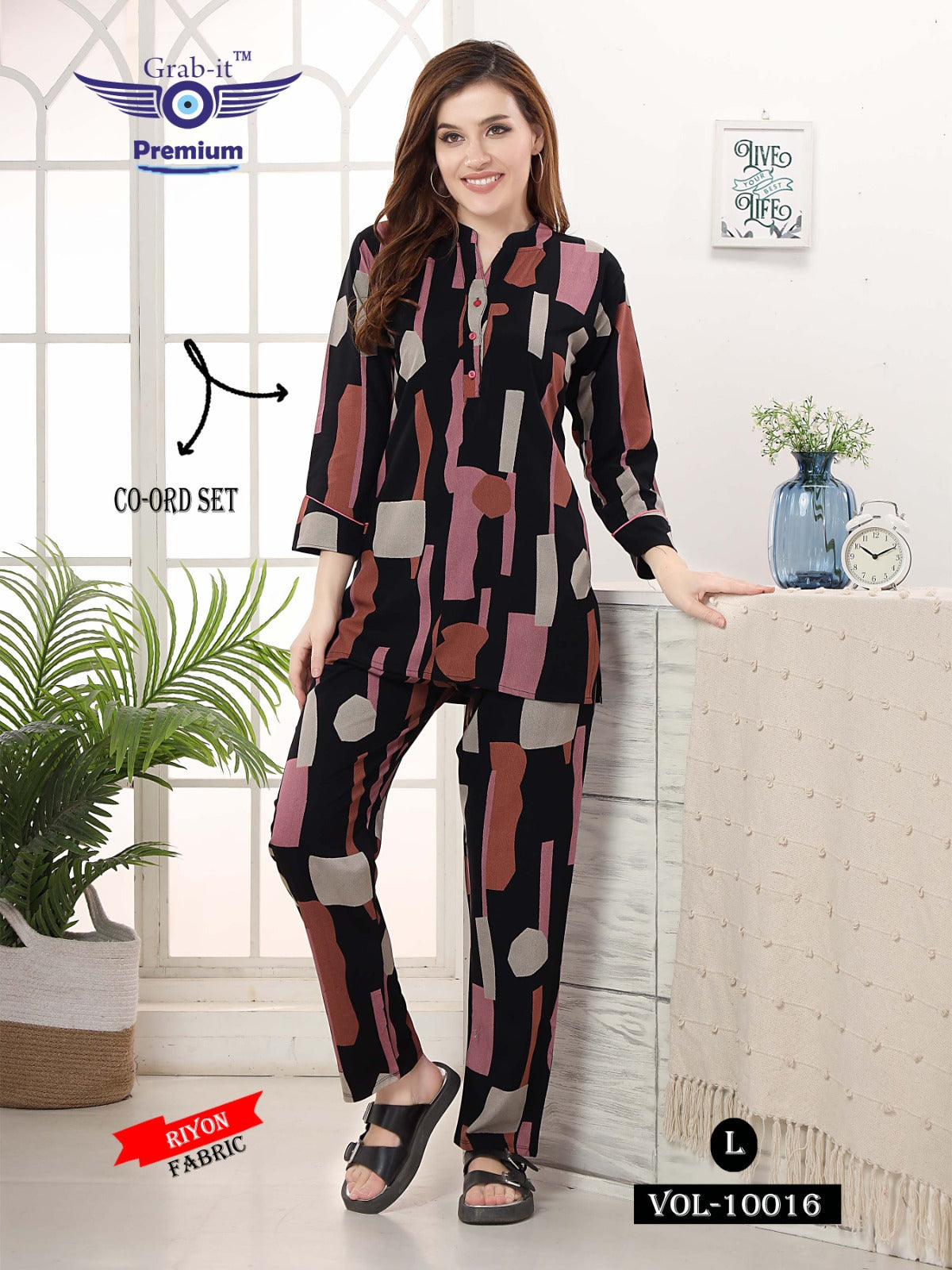 10016 To 10020 Grab It Co Ord Set