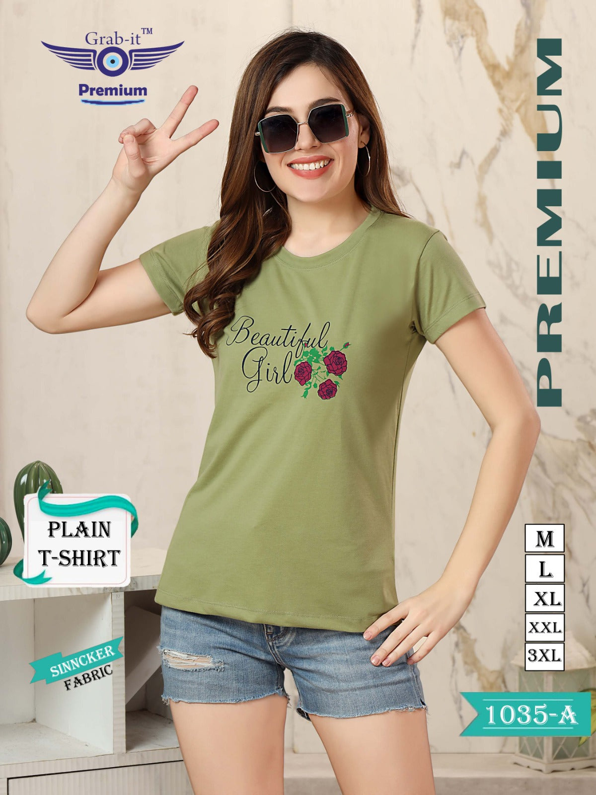 1035 A Grab It Sinker Women Tshirt