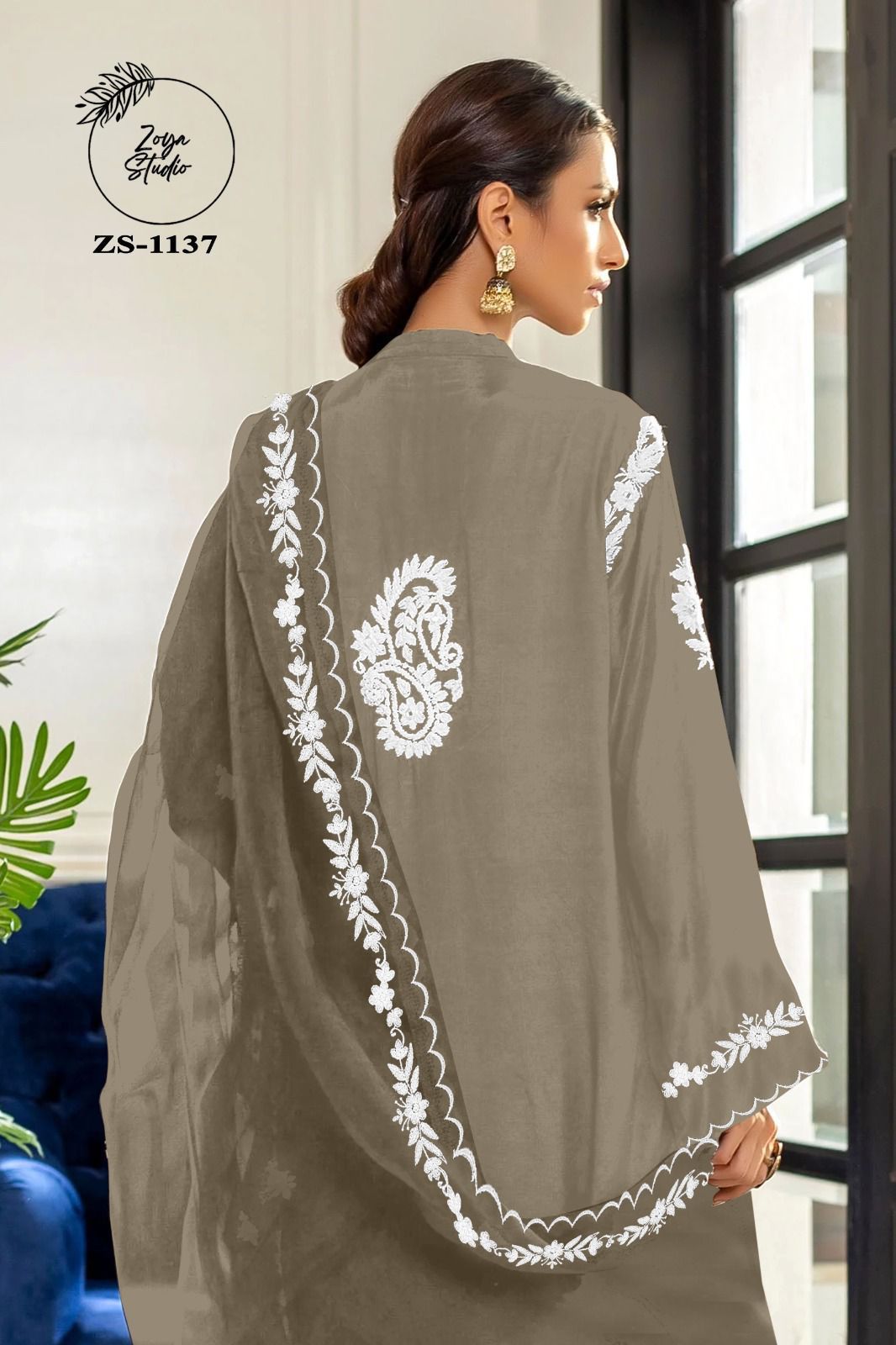 1137 Zoya Studio Faux Georgette Pakistani Readymade Suits