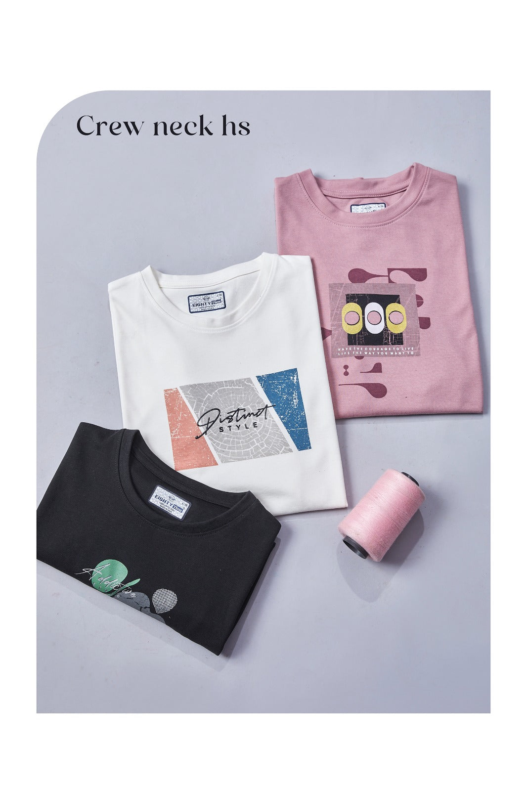 1181 Eighty Three Canvas Interlock Mens Tshirts