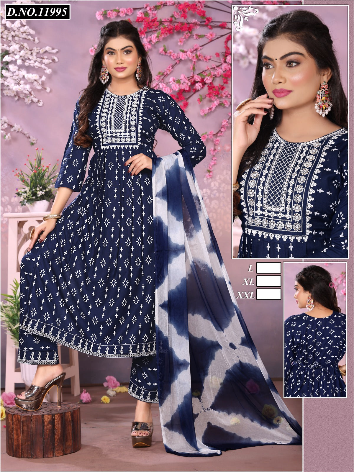 119920 Kh Rayon Readymade Pant Style Suits