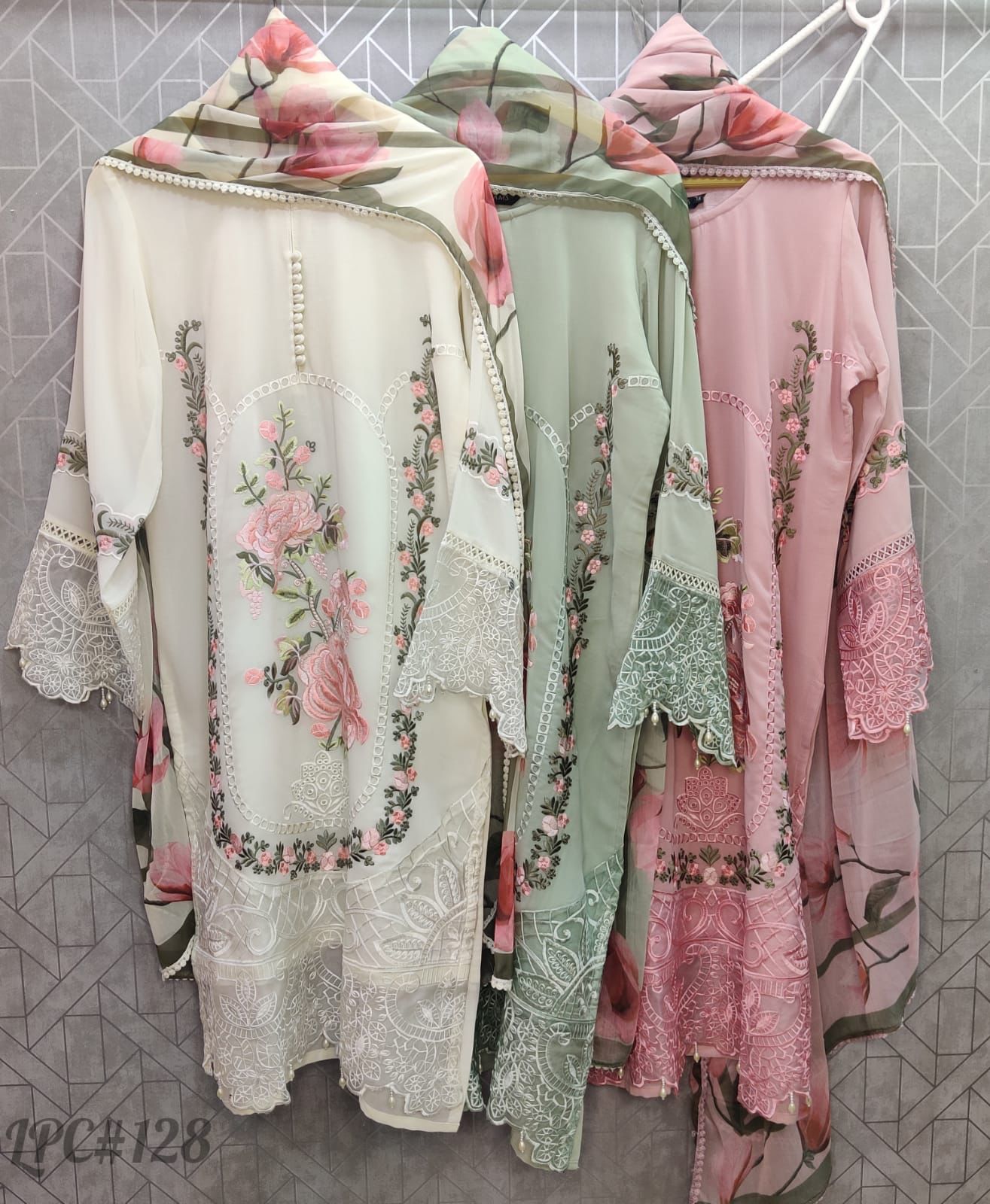 128 Maryams Georgette Pakistani Readymade Suits