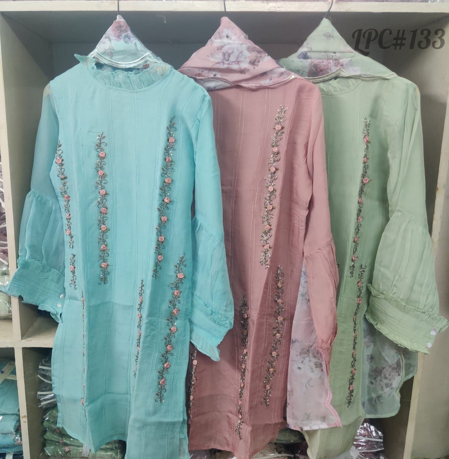 133 Maryams Organza Pakistani Readymade Suits