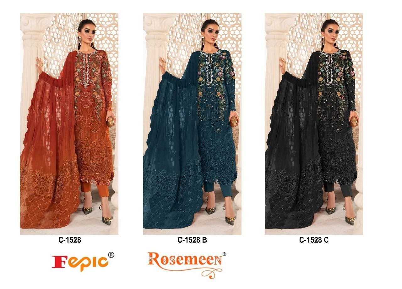 1528 Colors Fepic Georgette Pakistani Salwar Suits