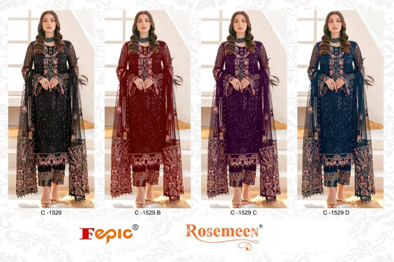 1529 Fepic Georgette Pakistani Salwar Suits
