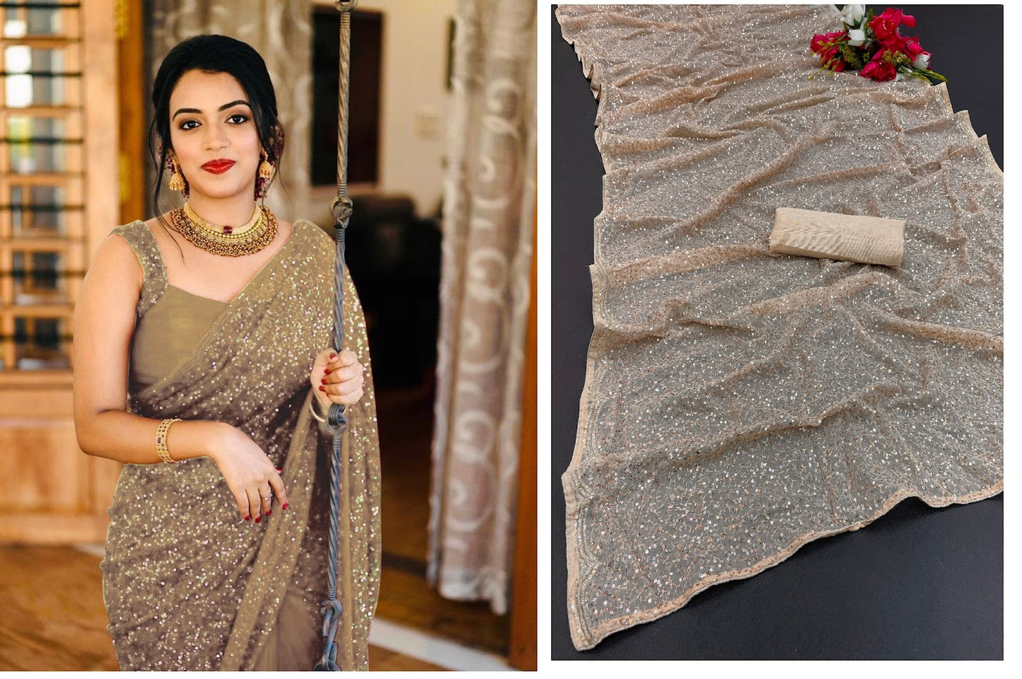 152 Bt Georgette Sarees