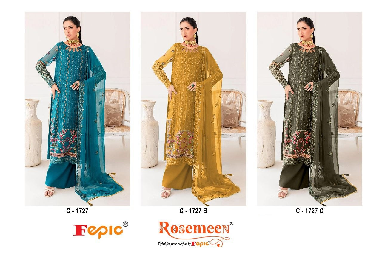 1727 Fepic Georgette Pakistani Salwar Suits