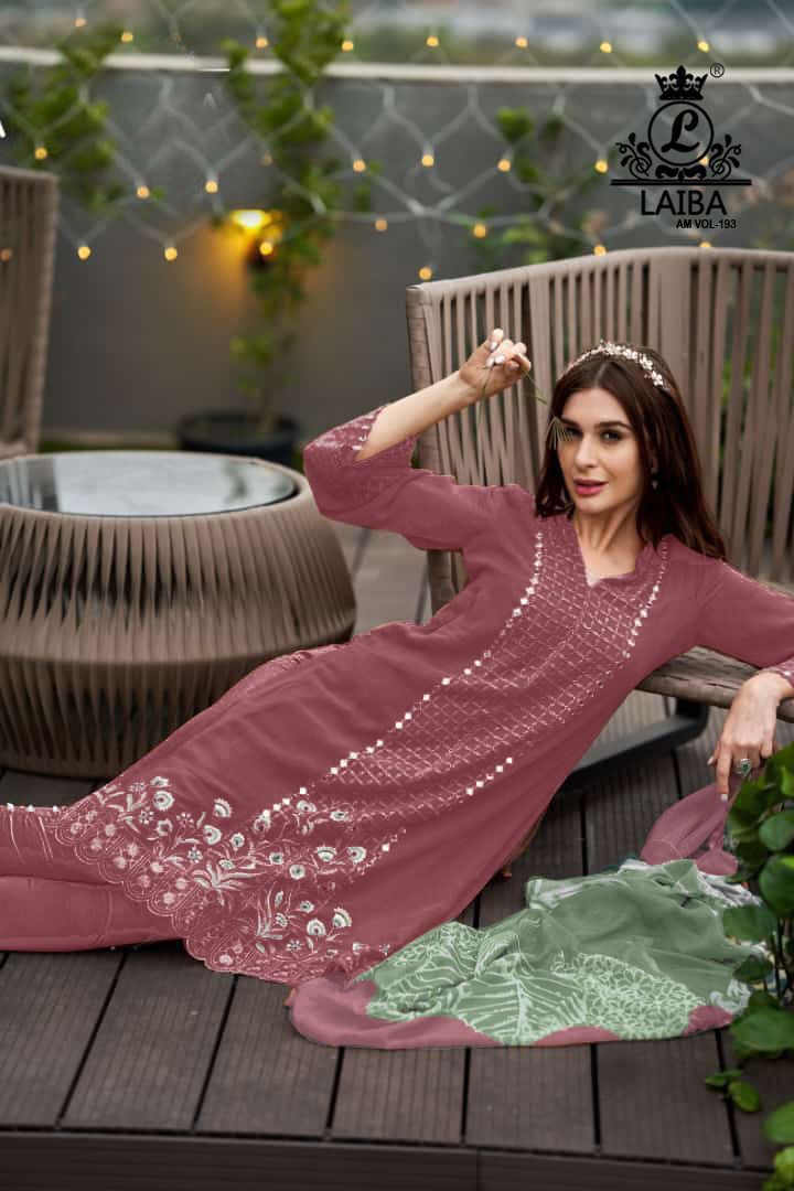 193 Laiba Georgette Pakistani Readymade Suits
