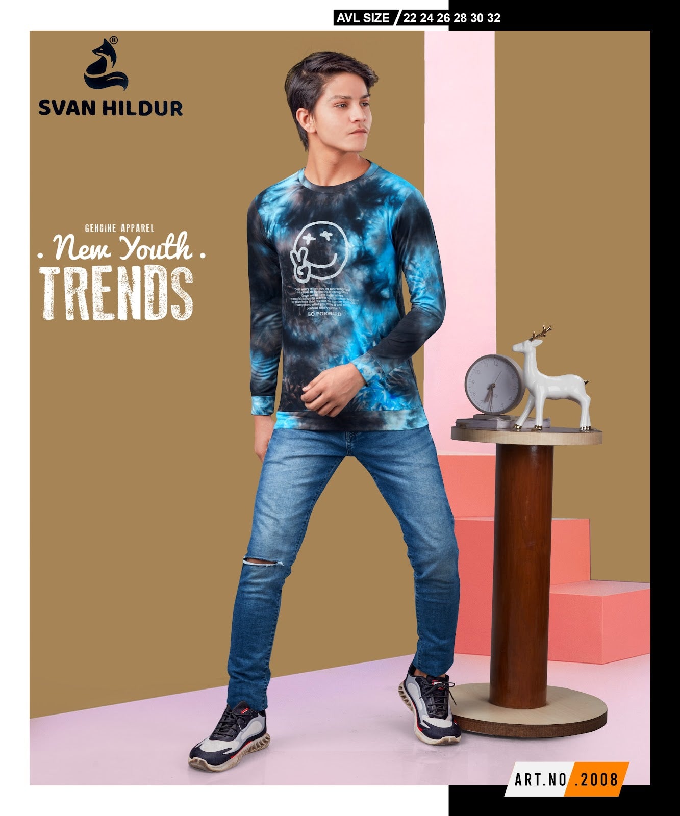 2008 Svan Hildur Imported Boys Tshirt