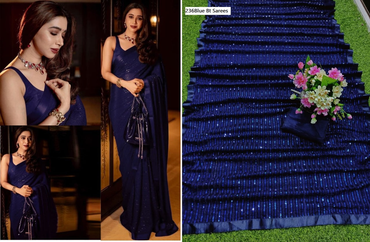 236 Bt Georgette Sarees