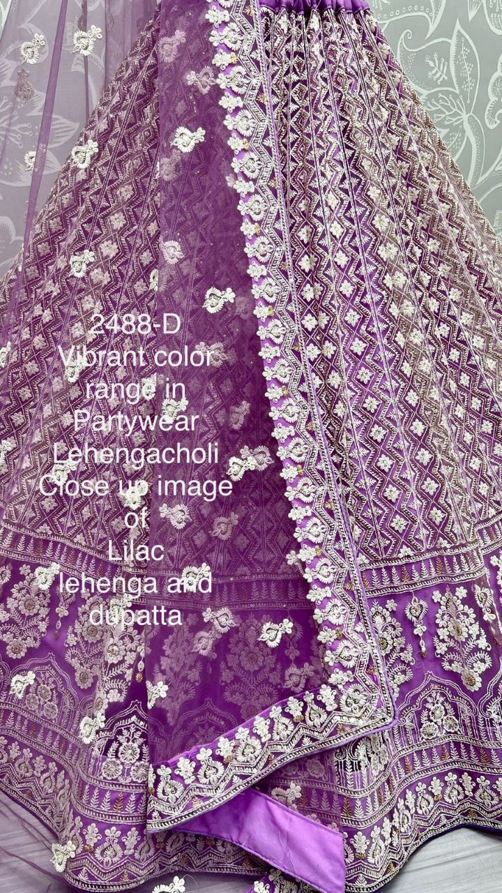 2488 Anjani Art Heavy Net Lehenga Choli