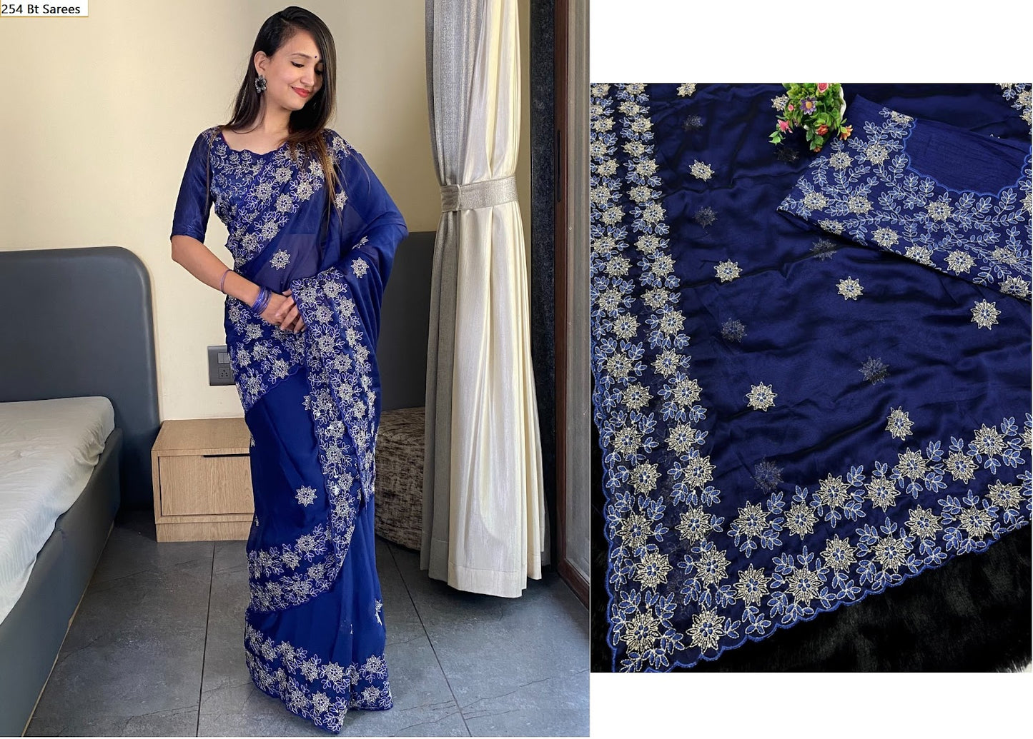 254 Bt Silk Sarees