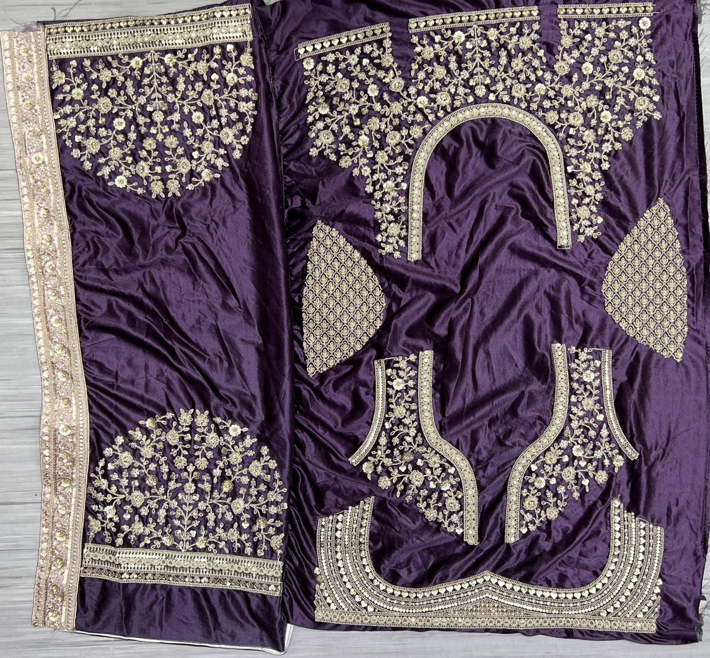 2565 Anjani Art Velvet Bridal Lehenga Choli