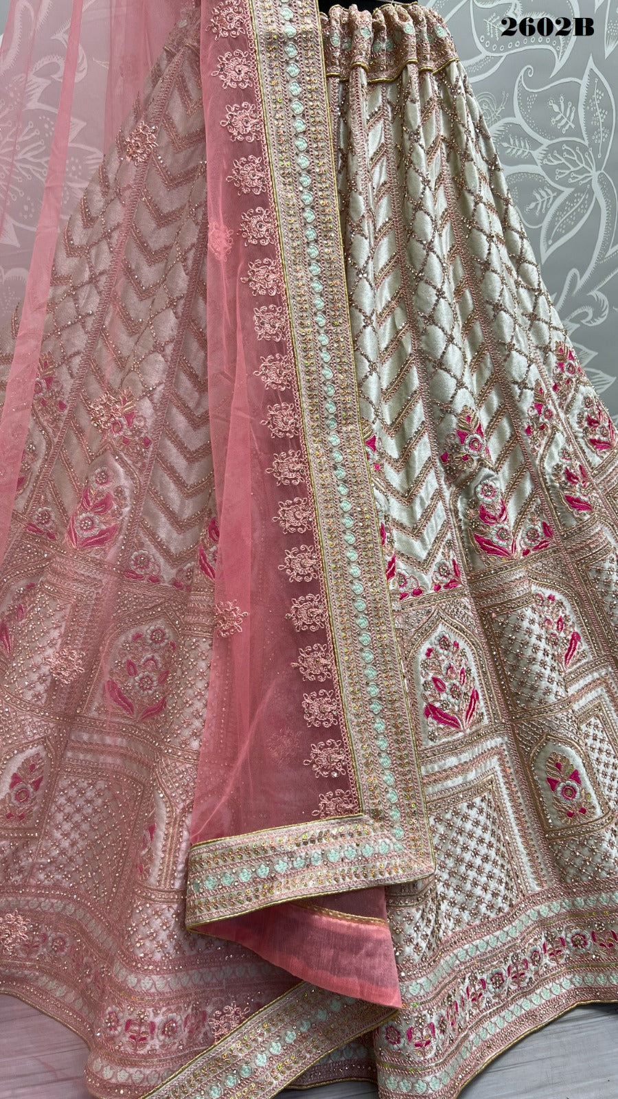 2602 Anjani Art Velvet Lehenga Choli