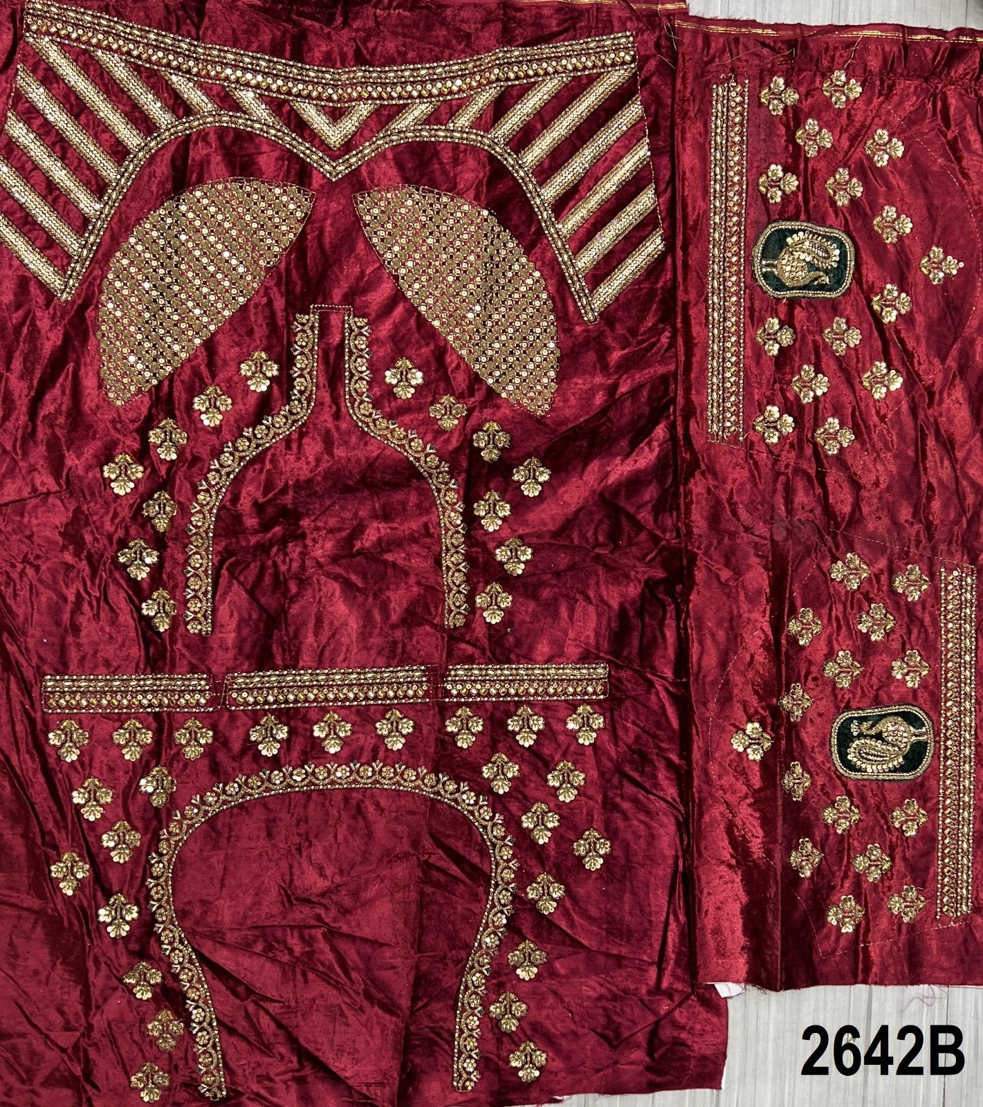 2642 Anjani Art Silk Bridal Lehenga Choli