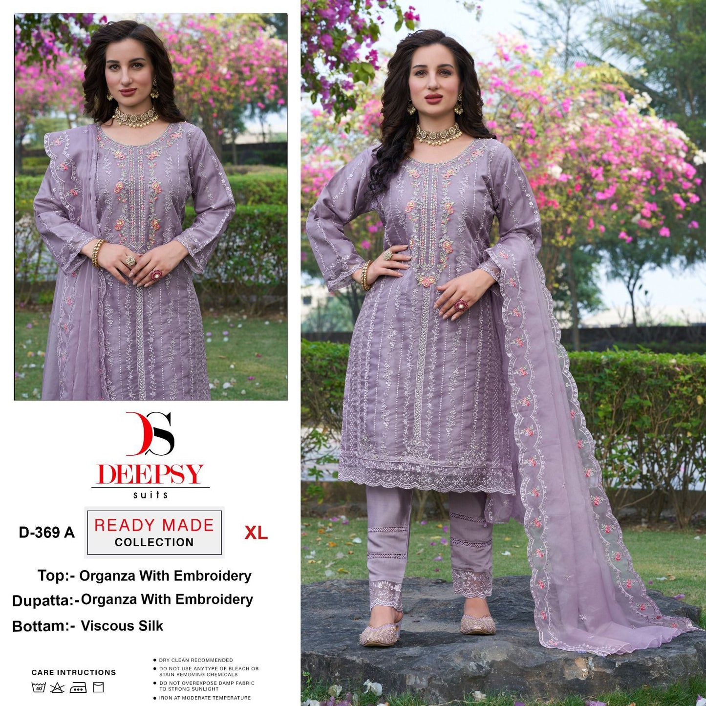 369 Deepsy Organza Pakistani Readymade Suits