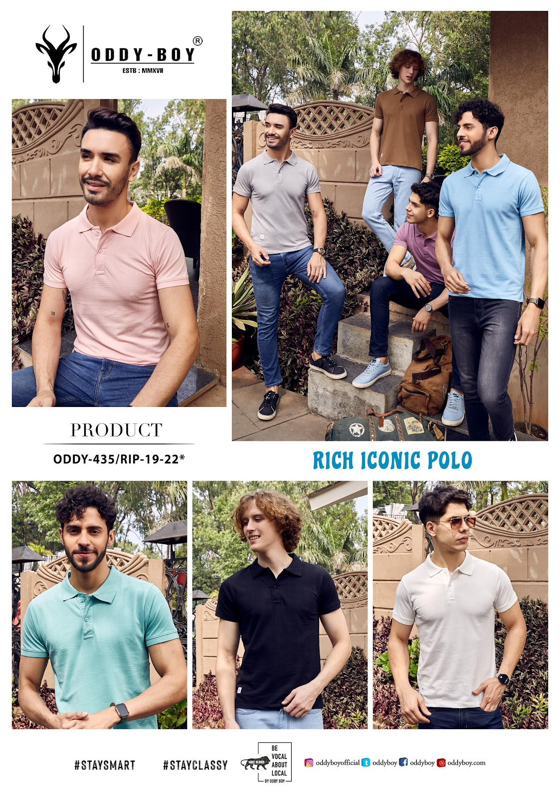 435 Oddy Boy Knit Mens Tshirts