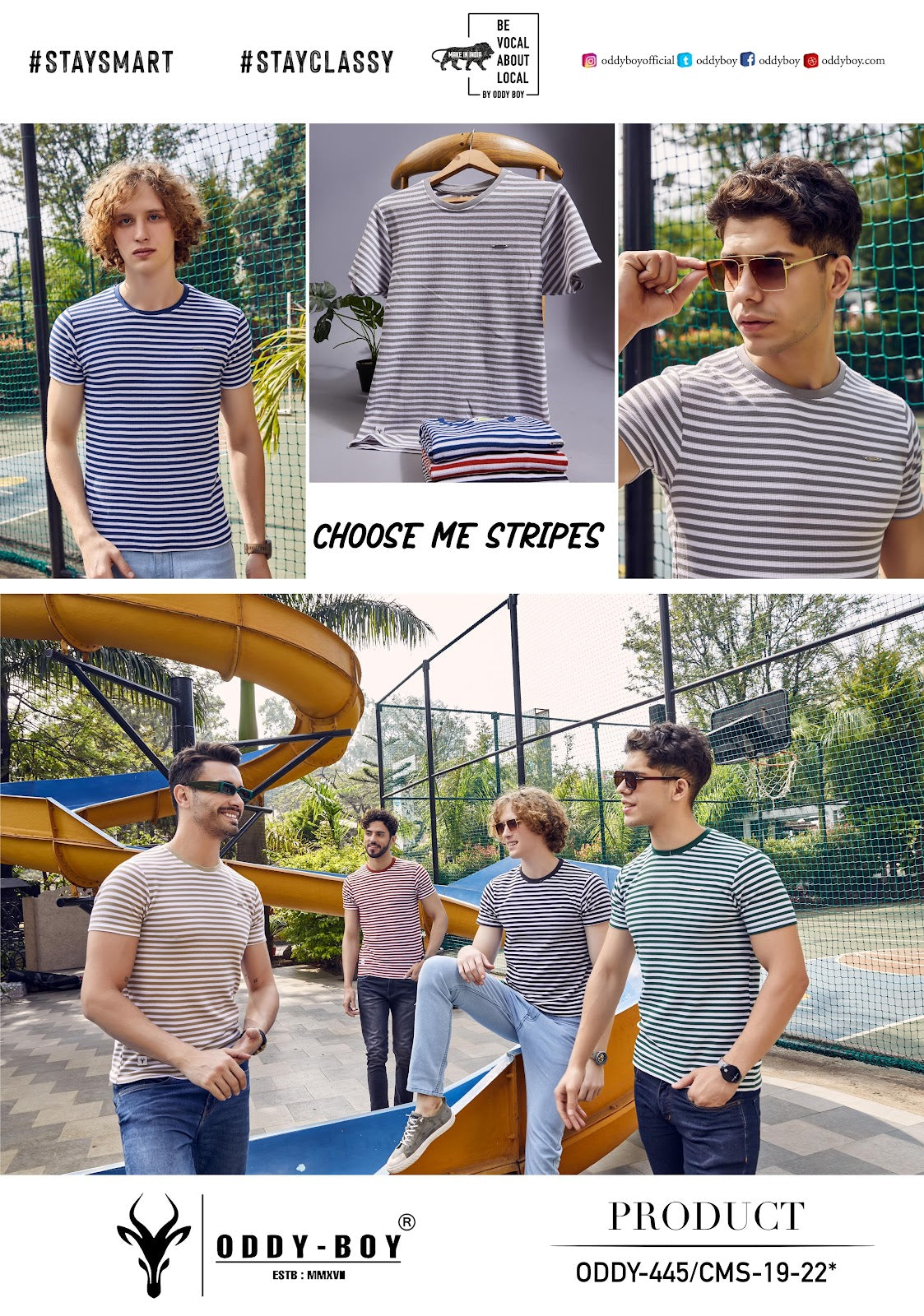 445 Oddy Boy Waffle Mens Tshirts