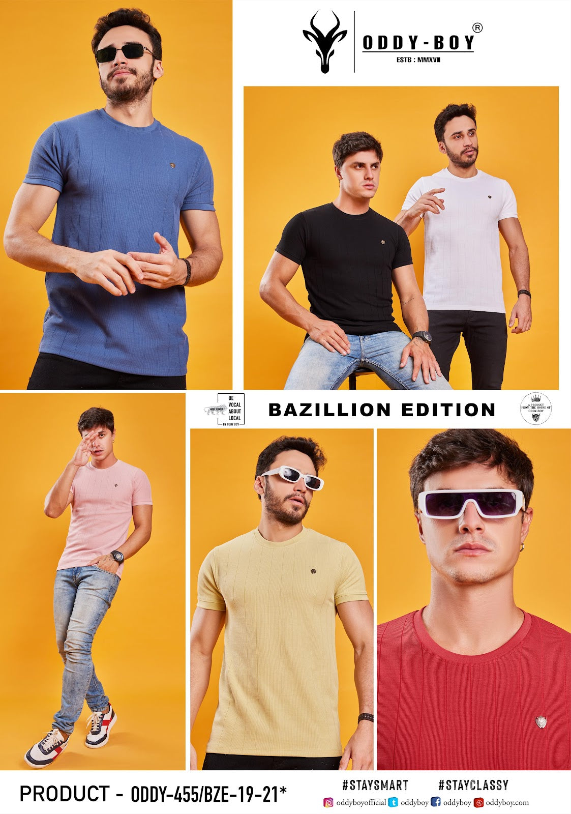455 Oddy Boy Knit Mens Tshirts