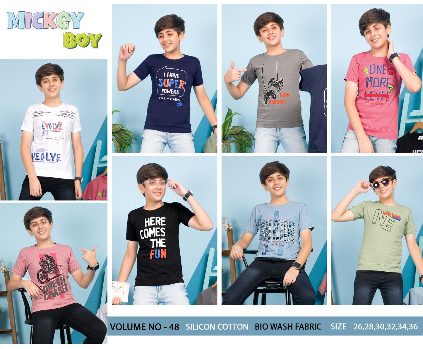 48 Mickey Bio Boys Tshirt