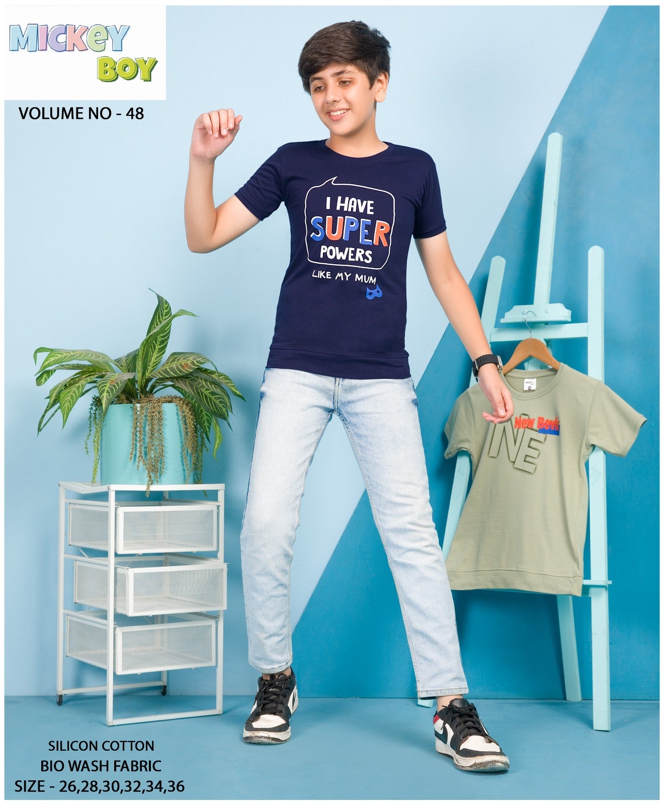 48 Mickey Bio Boys Tshirt