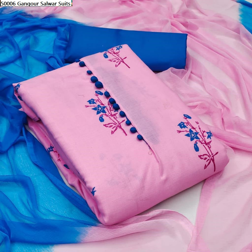 50006 Gangour Slub Salwar Suits