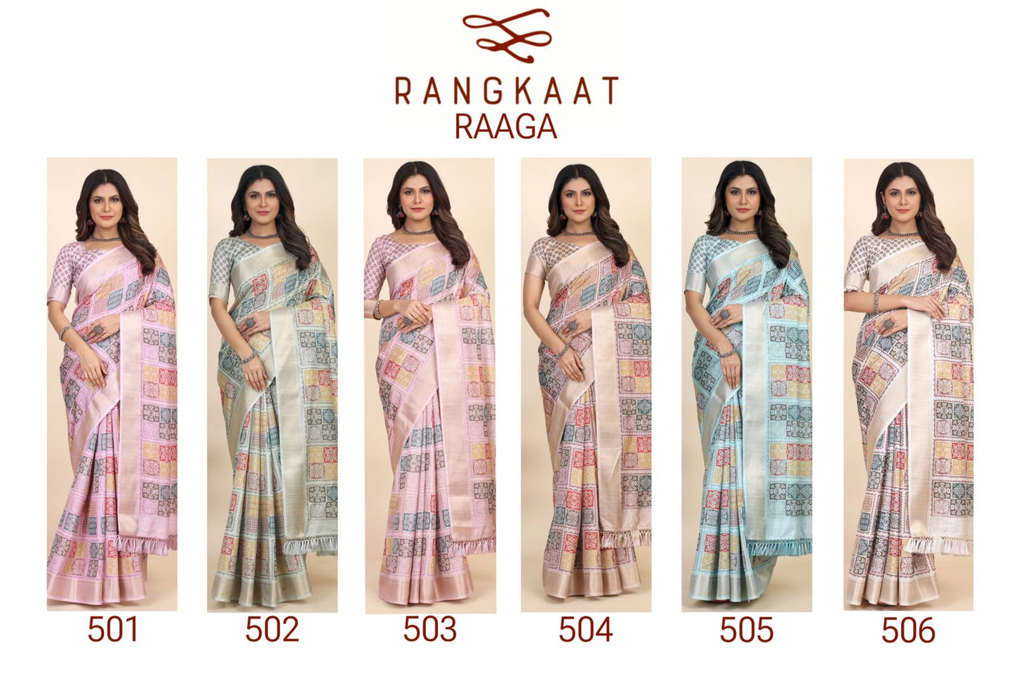 501 To 506 Rangkaat Dola Silk Sarees