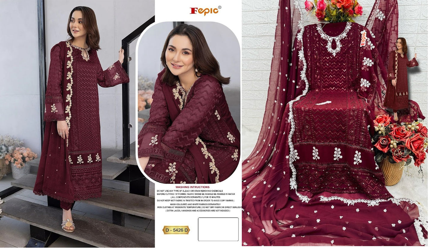 5426 Fepic Georgette Pakistani Salwar Suits
