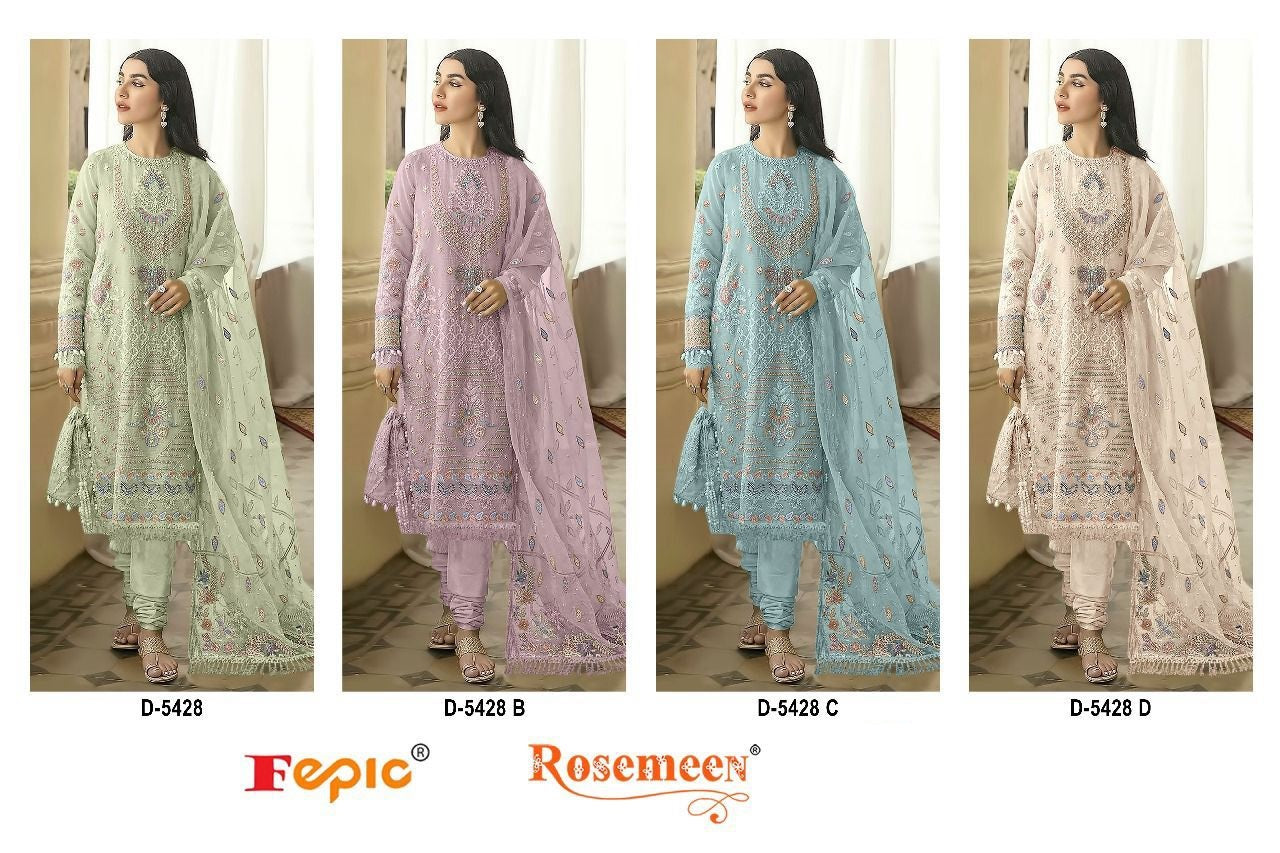 5428 Fepic Georgette Pakistani Salwar Suits