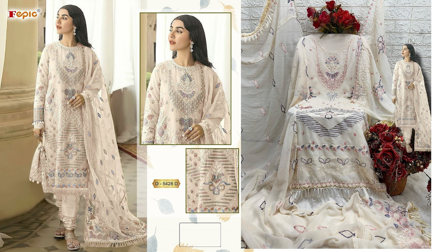 5428 Fepic Georgette Pakistani Salwar Suits