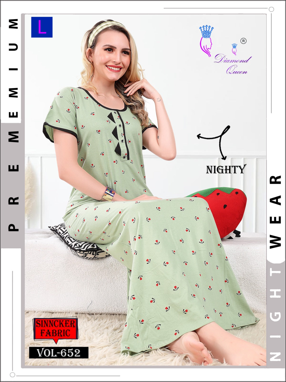 652 Diamond Queen Sinker Night Gowns