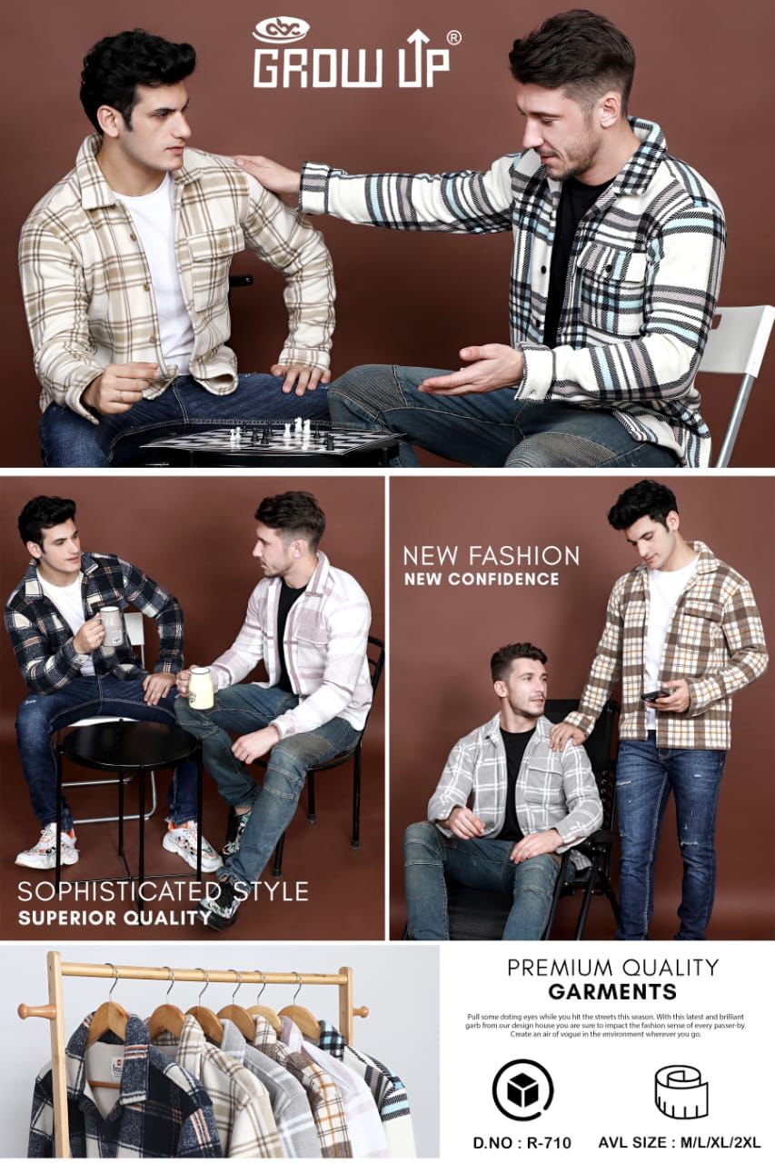 710 Growup Imported Mens Shirts