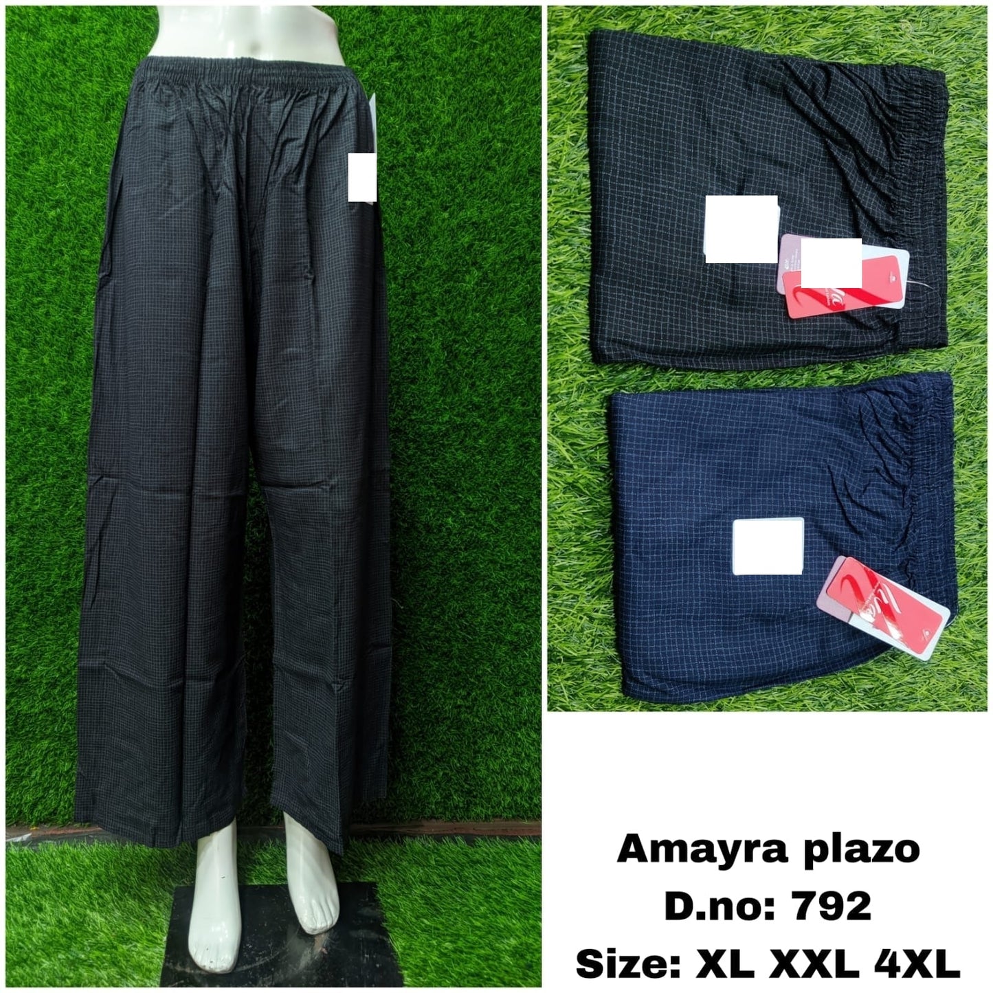 792 Zoya Rayon Branded Palazzo