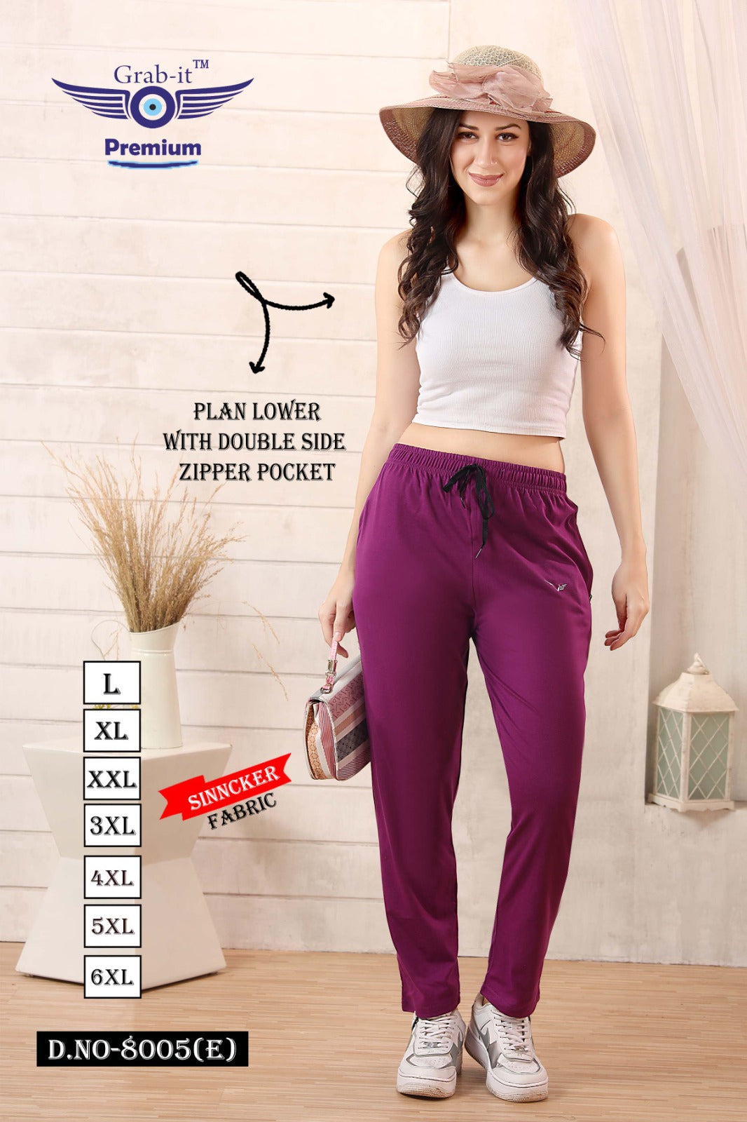 8005-E Grab It Sinker Women Night Lower