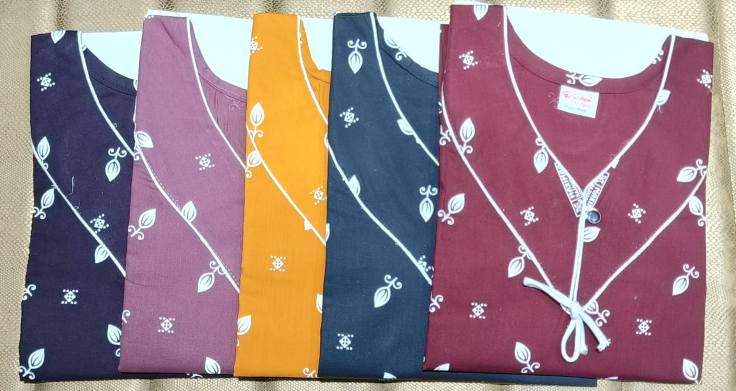 8433 Ruchee Fashion Cotton Night Gowns