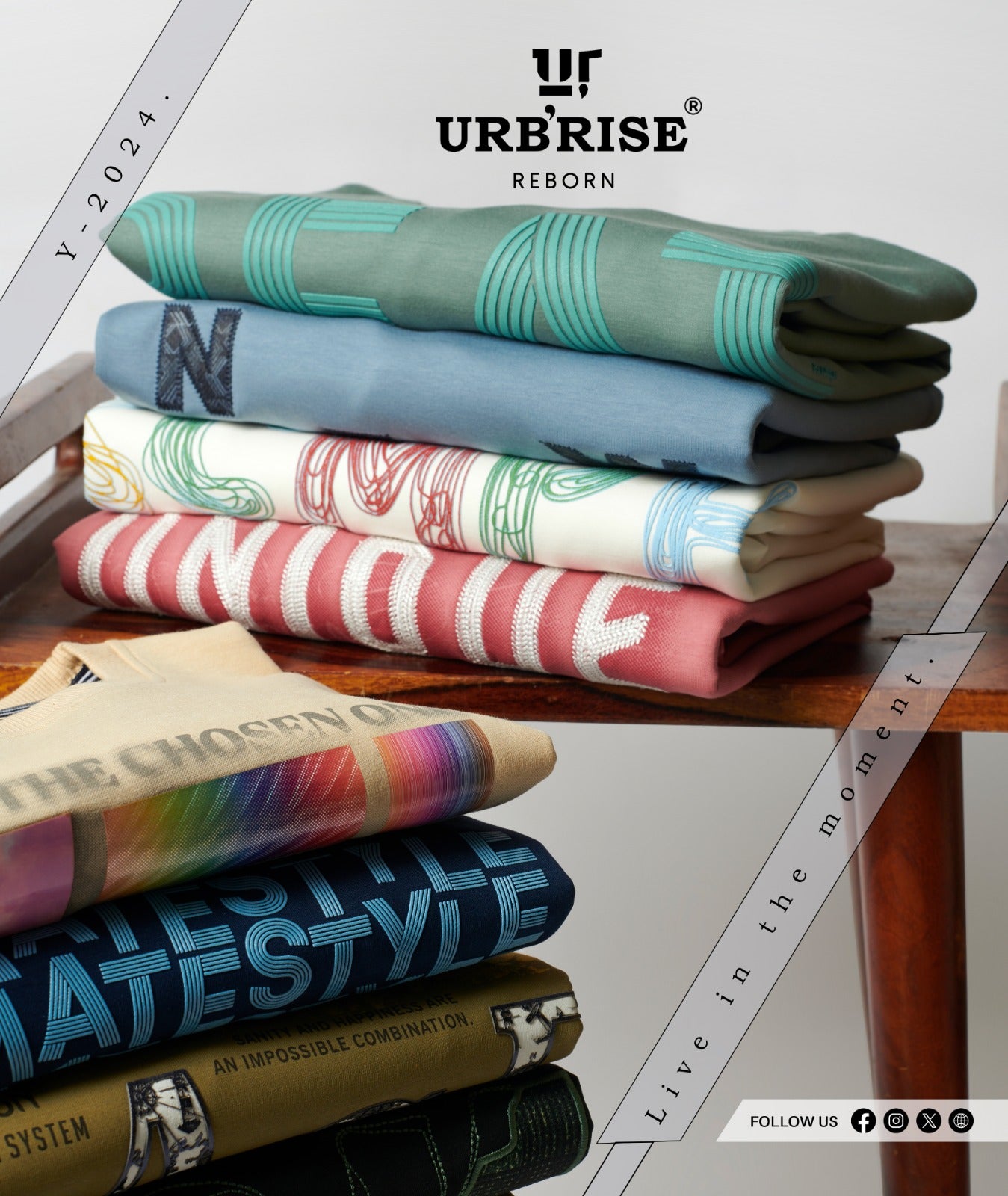 918-925 Urbanrise Cotton Lycra Mens Tshirts