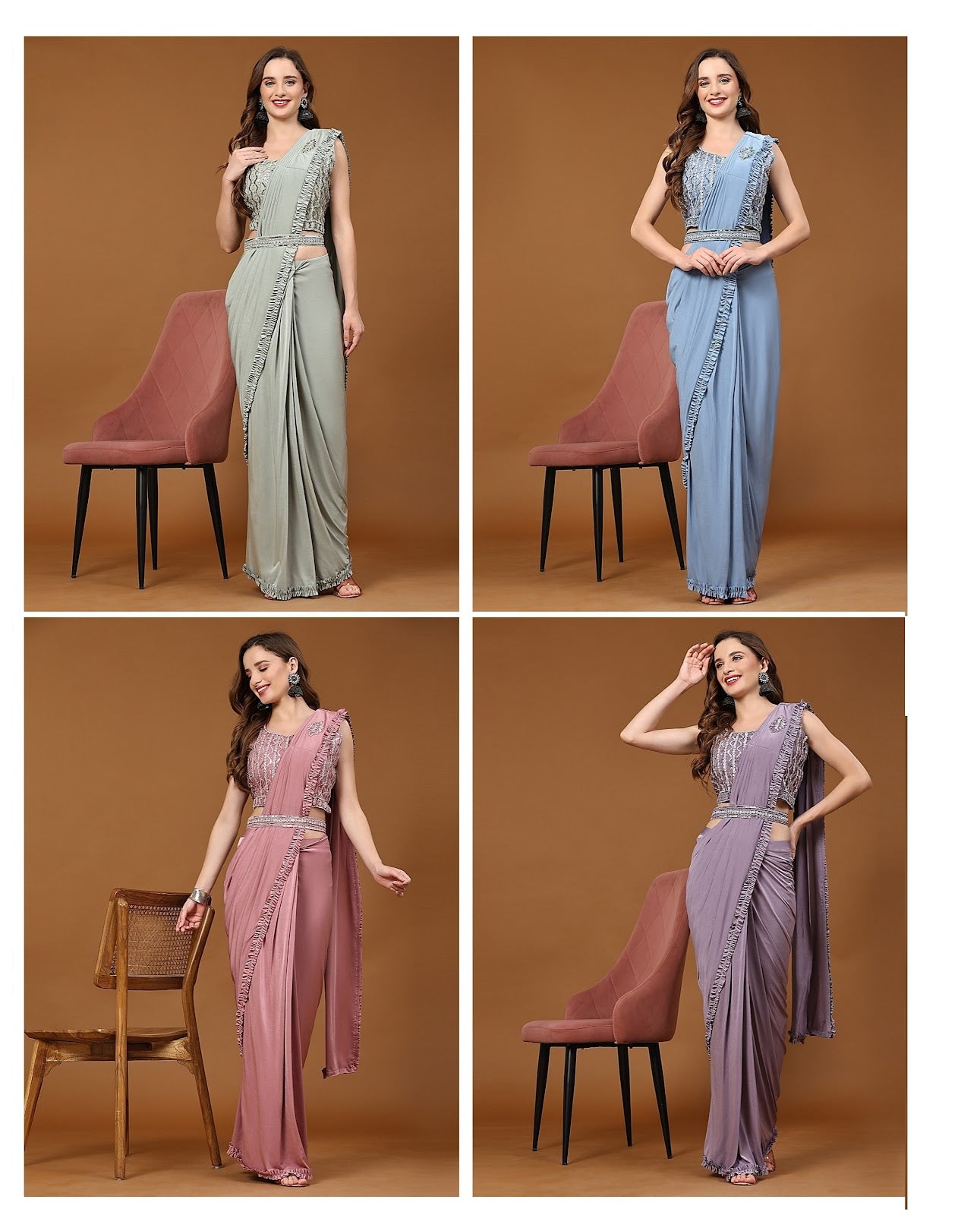 101997 Amoha Ready To Wear Saree