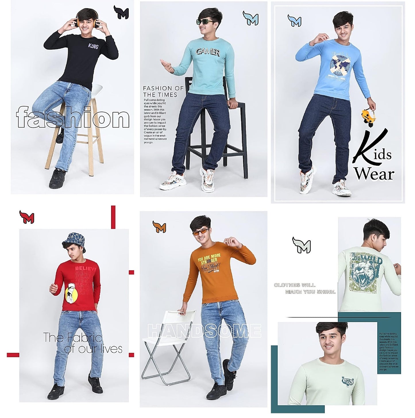 102 Mawa Cotton Boys Tshirt