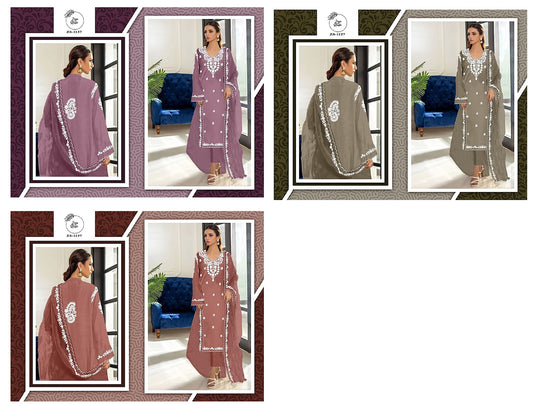 1137 Zoya Studio Faux Georgette Pakistani Readymade Suits