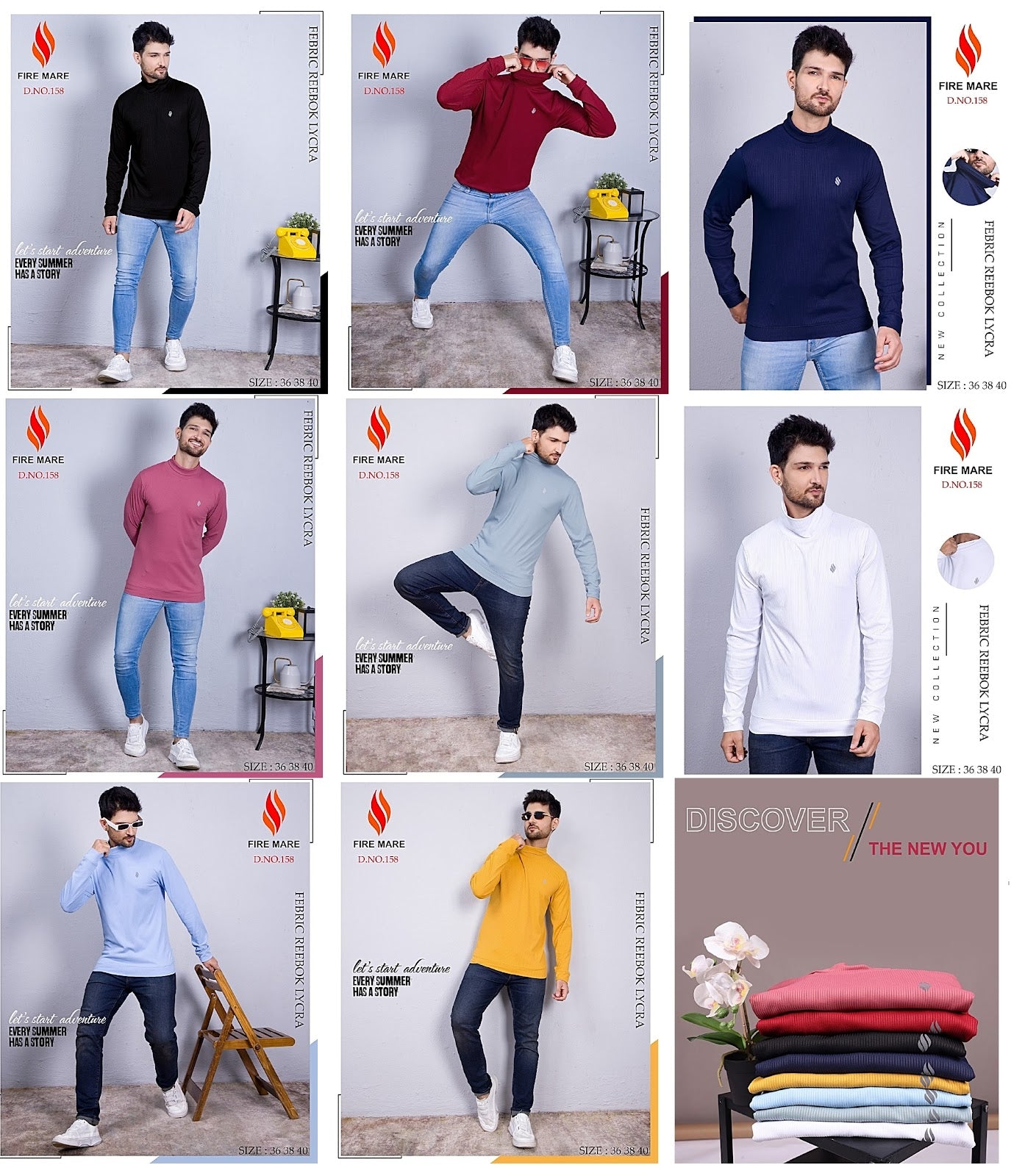 158 Fire Mare Lycra Mens Tshirts