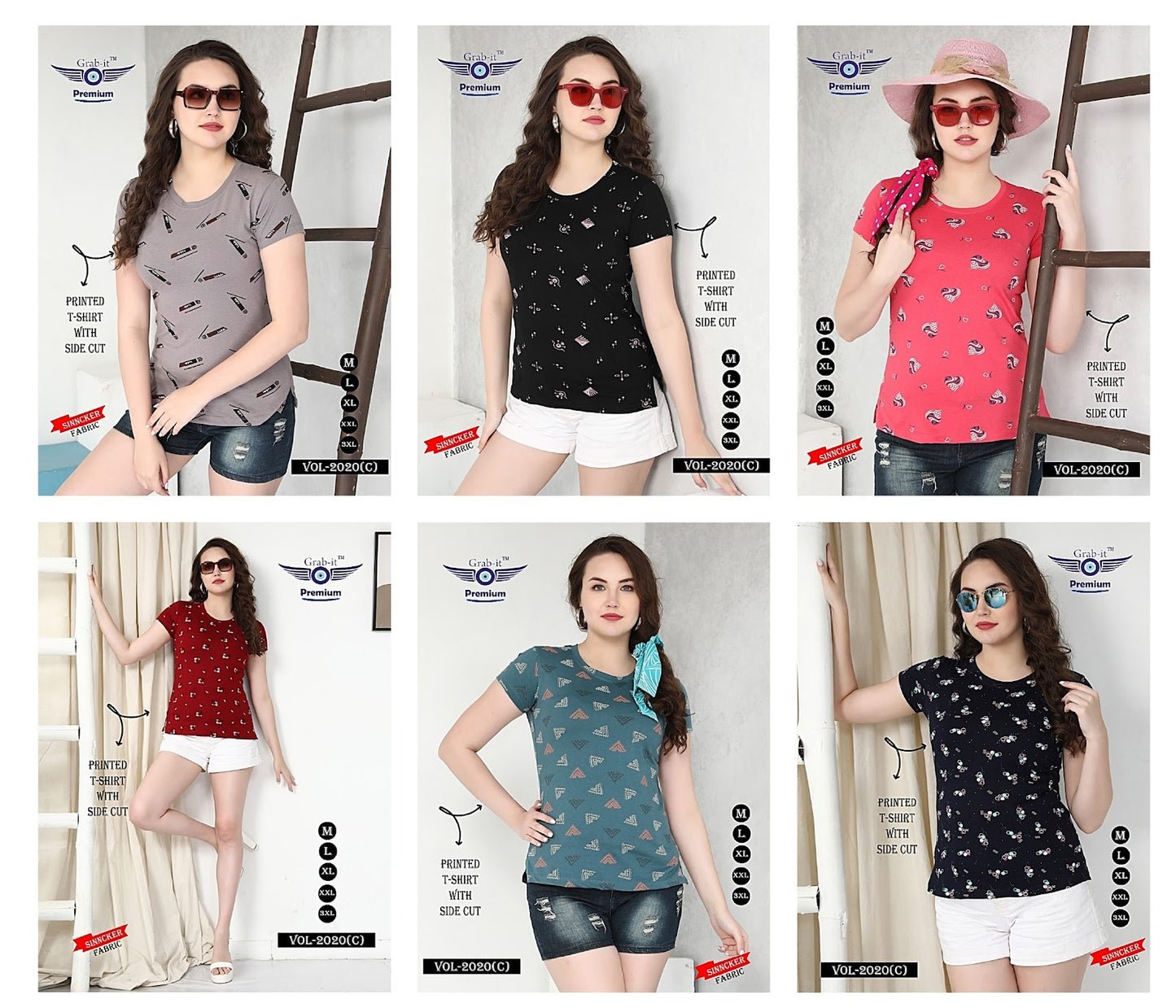 2020 C Grab It Sinker Women Tshirt