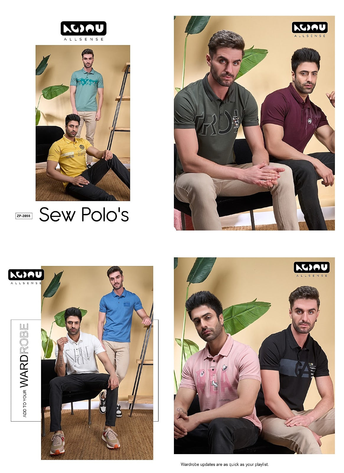 2098 Allsense Tencel Mens Tshirts