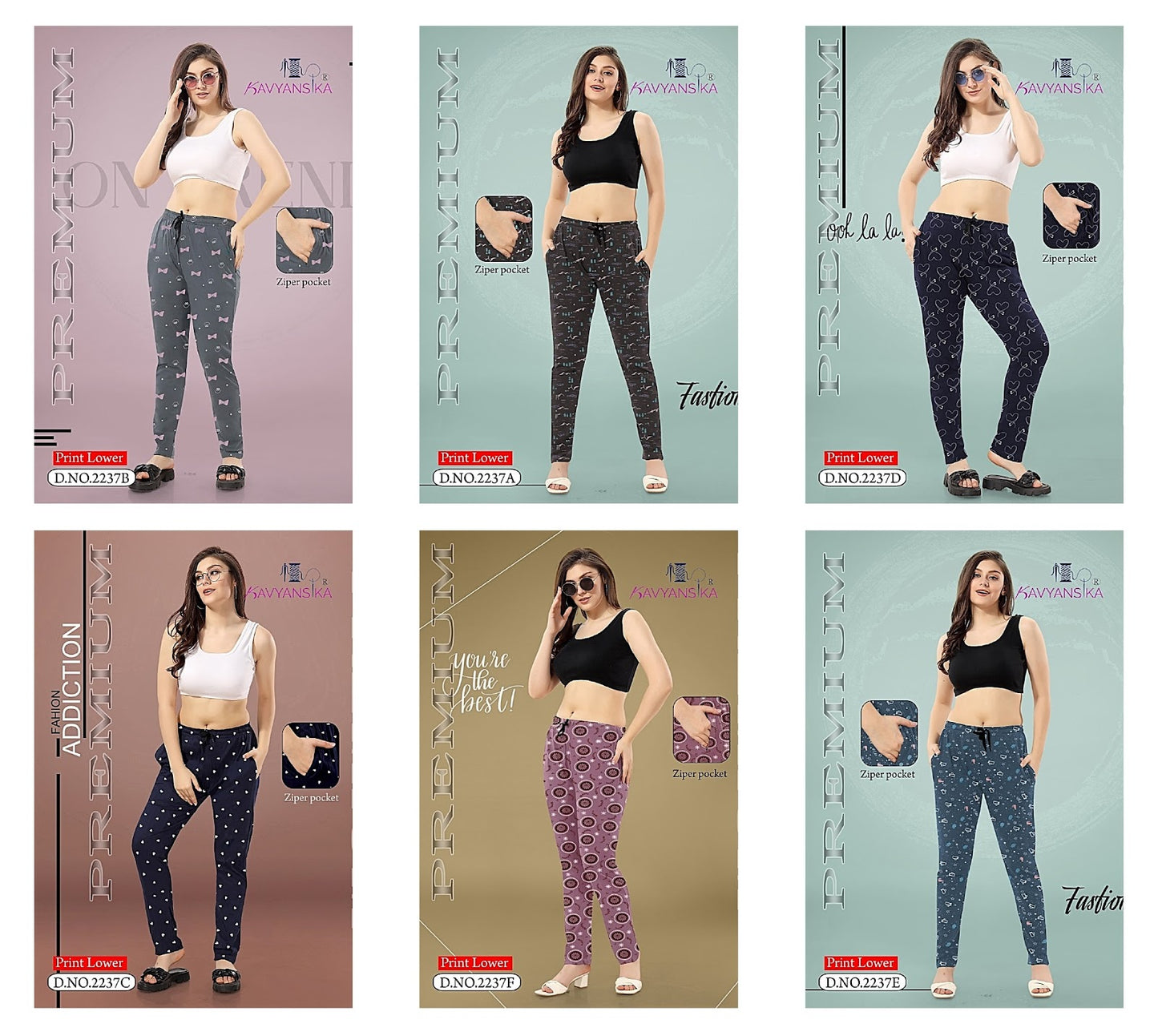 2237 Kavyansika Hosiery Cotton Women Night Lower