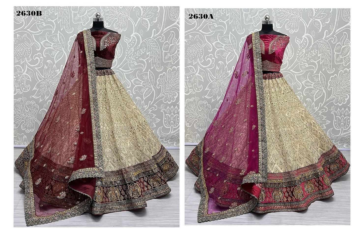 2630 Anjani Art Net Bridal Lehenga Choli