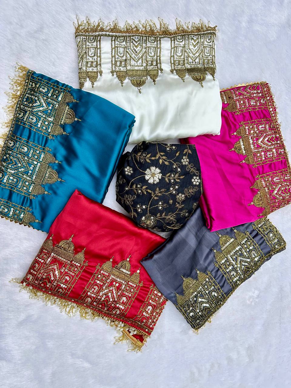 3099 Bt Japan Satin Sarees