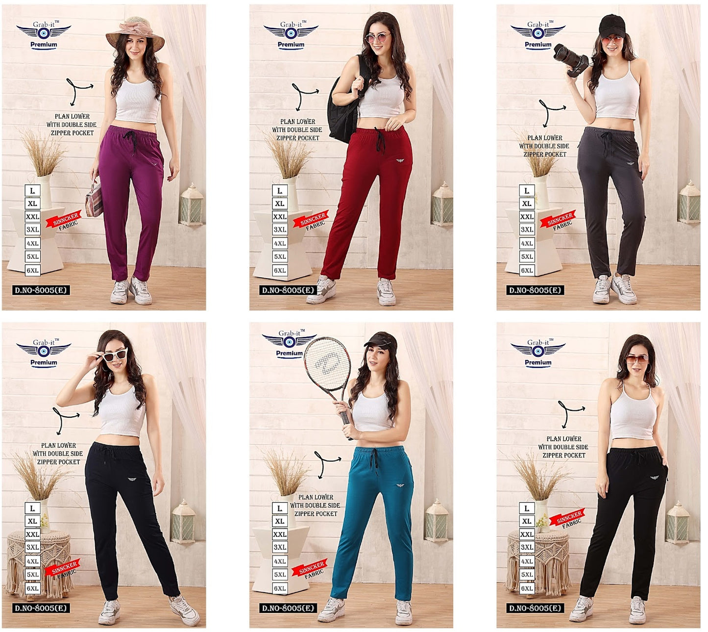 8005-E Grab It Sinker Women Night Lower