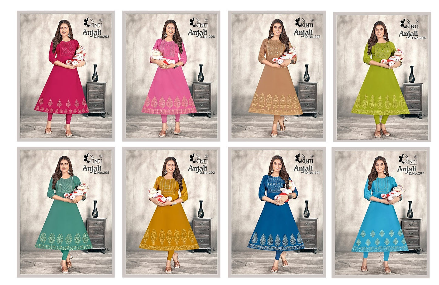 Anjali Kinti Rayon Feeding Kurtis