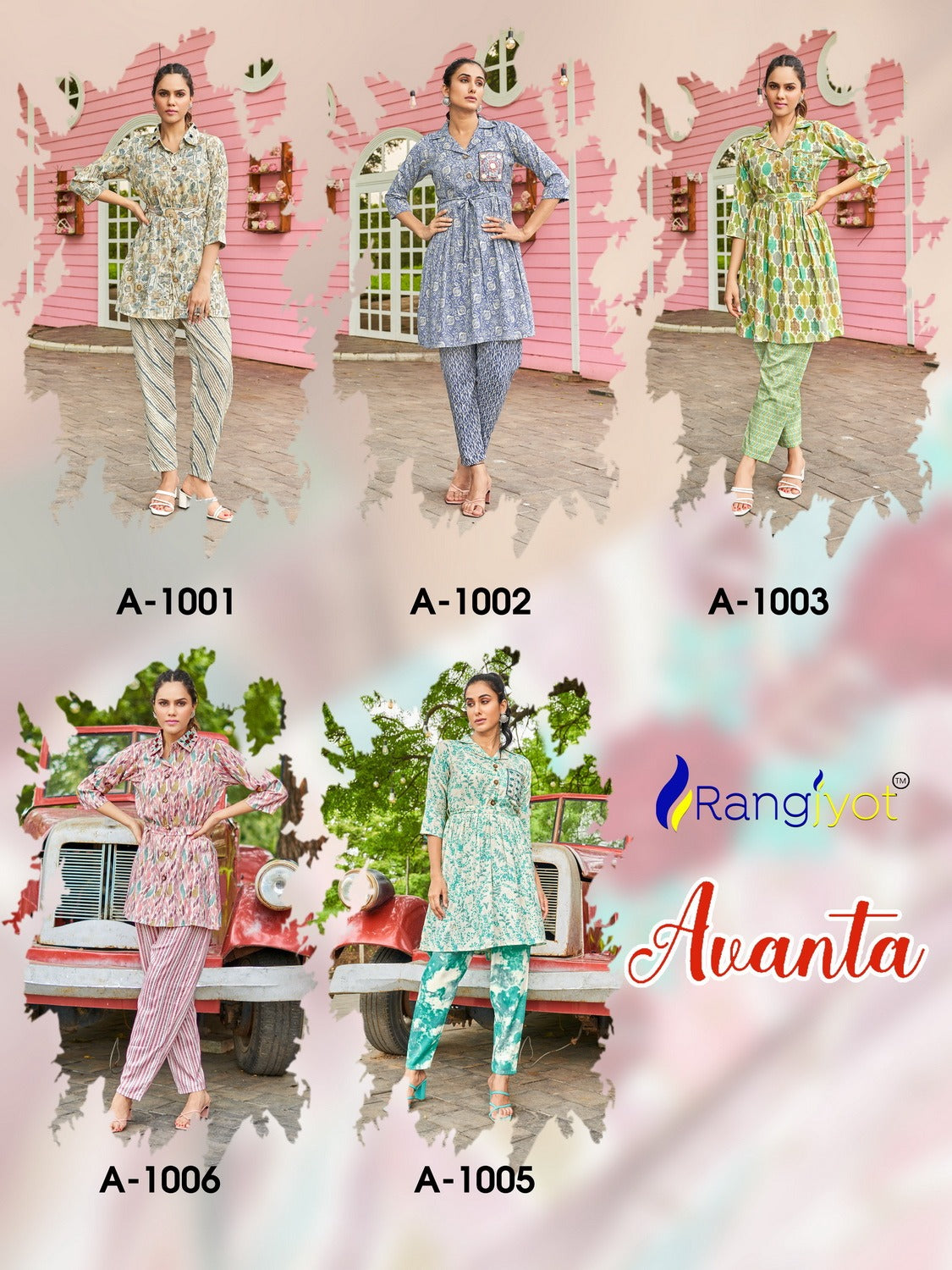 Avanta Vol 1 Rangjyot Capsule Co Ord Set